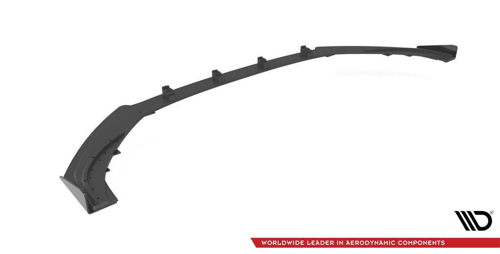 Maxton Design Street Pro Front Splitter V.1 + Flaps para Audi S3 / A3 S-Line Sportback 8V Facelift - imagen 5