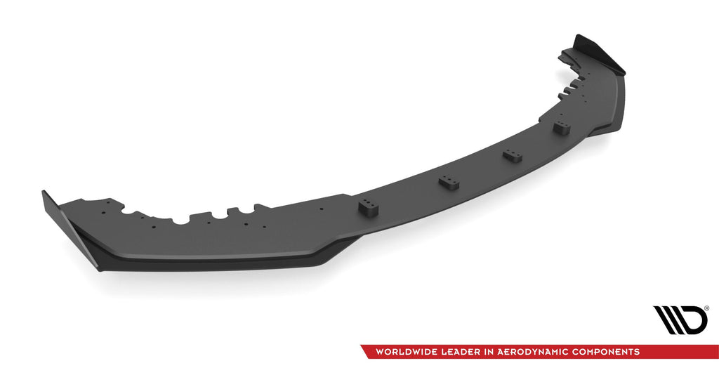 Maxton Design Street Pro Front Splitter V.1 + Flaps para BMW M2 Competition F87 - imagen 4