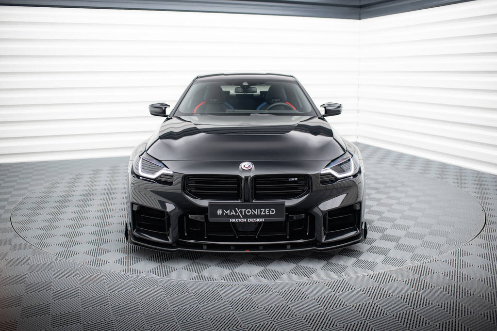 Maxton Design Street Pro Front Splitter V.1 + Flaps para BMW M2 G87 - imagen 2
