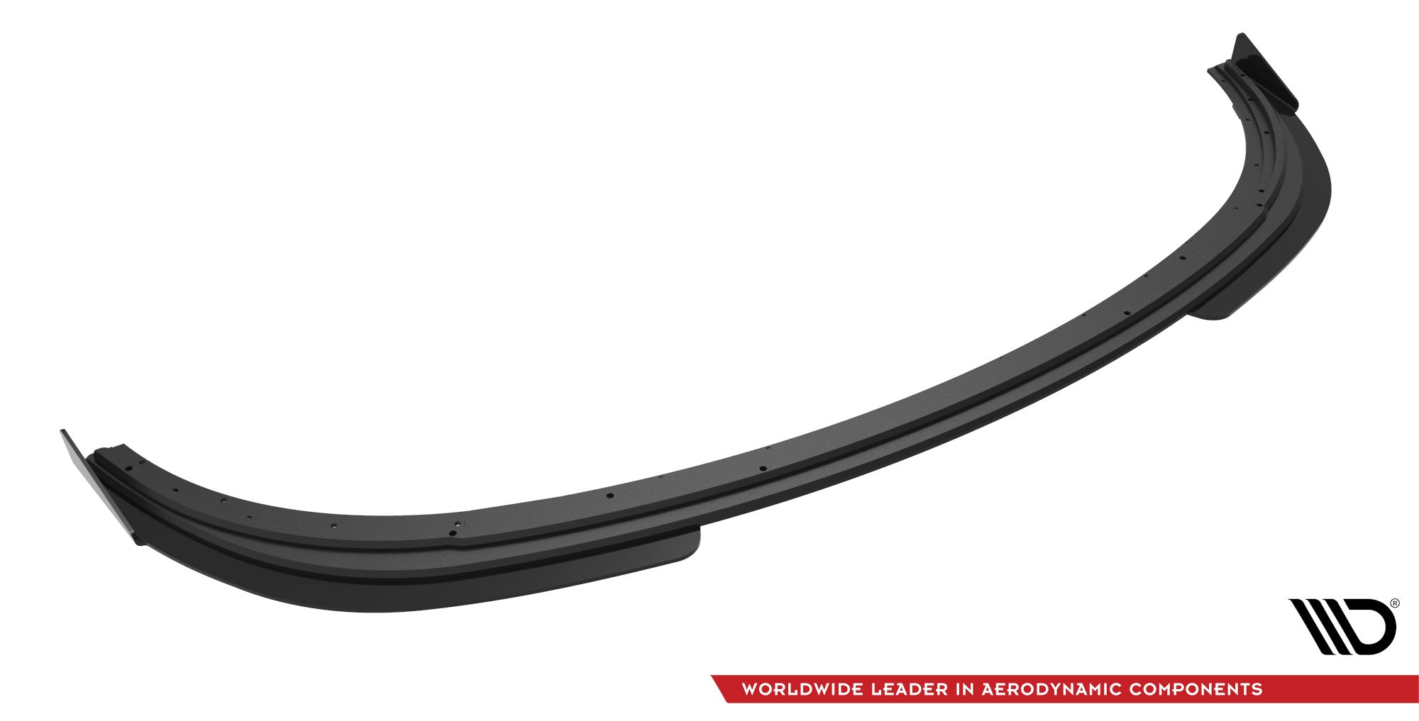 Maxton Design Street Pro Front Splitter V.1 + Flaps para Ford Fiesta ST Mk6 - imagen 4