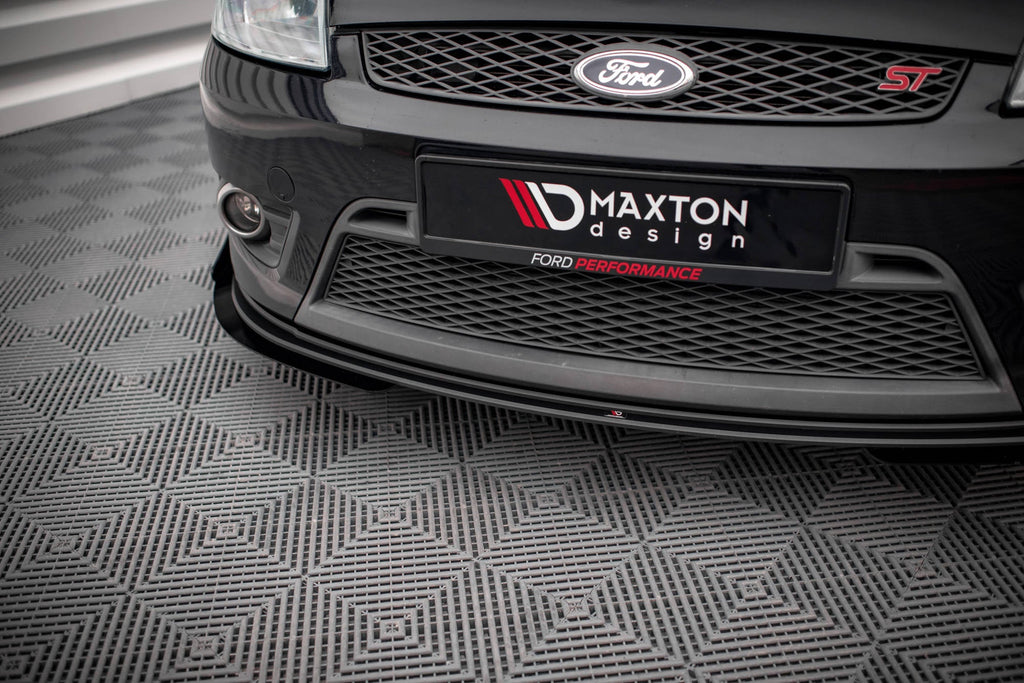 Maxton Design Street Pro Front Splitter V.1 + Flaps para Ford Fiesta ST Mk6 - imagen 3