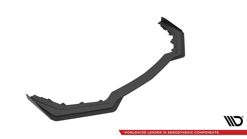Maxton Design Street Pro Front Splitter V.1 + Flaps para Ford Mustang GT Mk6 Facelift - imagen 3