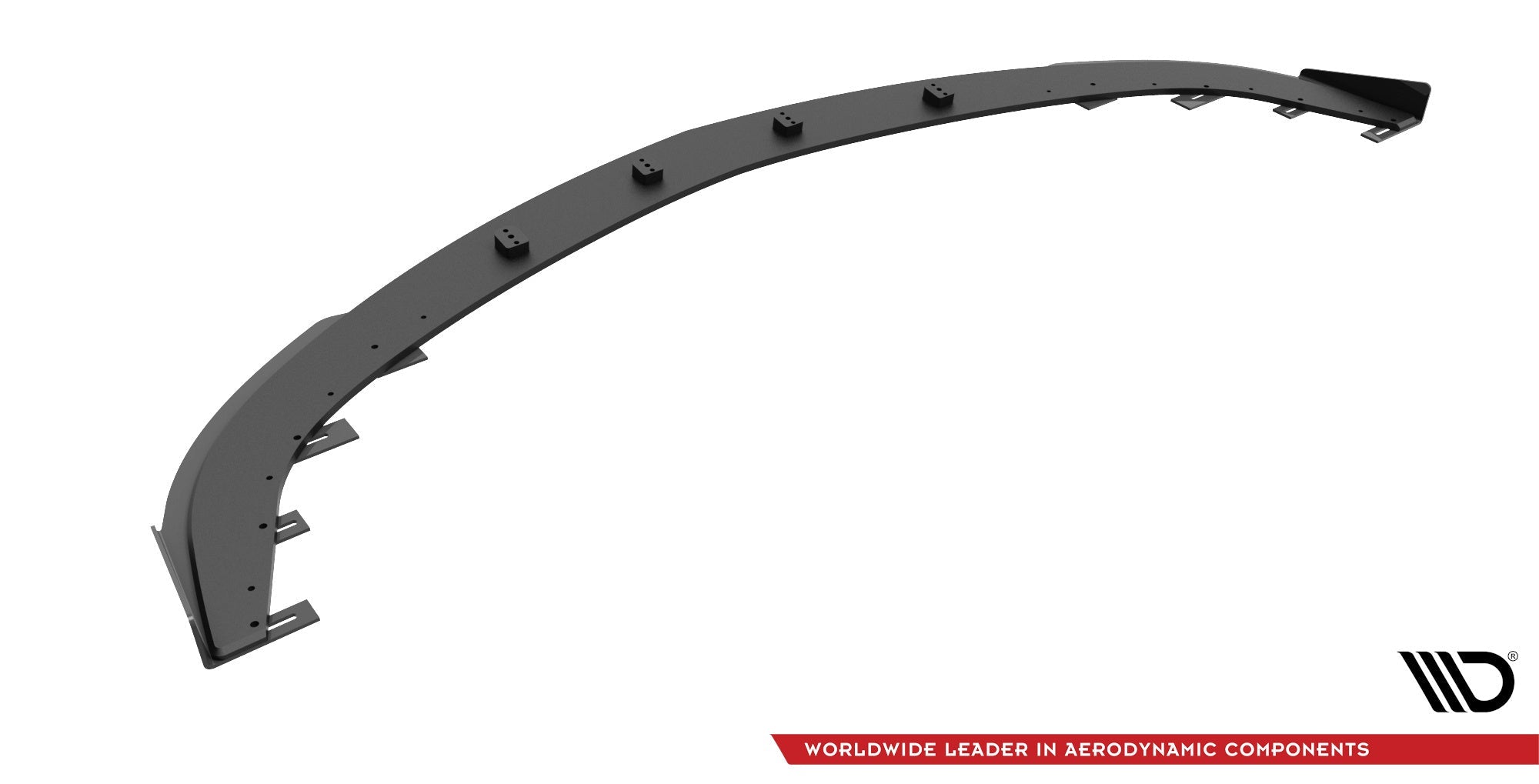 Maxton Design Street Pro Front Splitter V.1 + Flaps para Mazda 3 MPS Mk1 - imagen 6