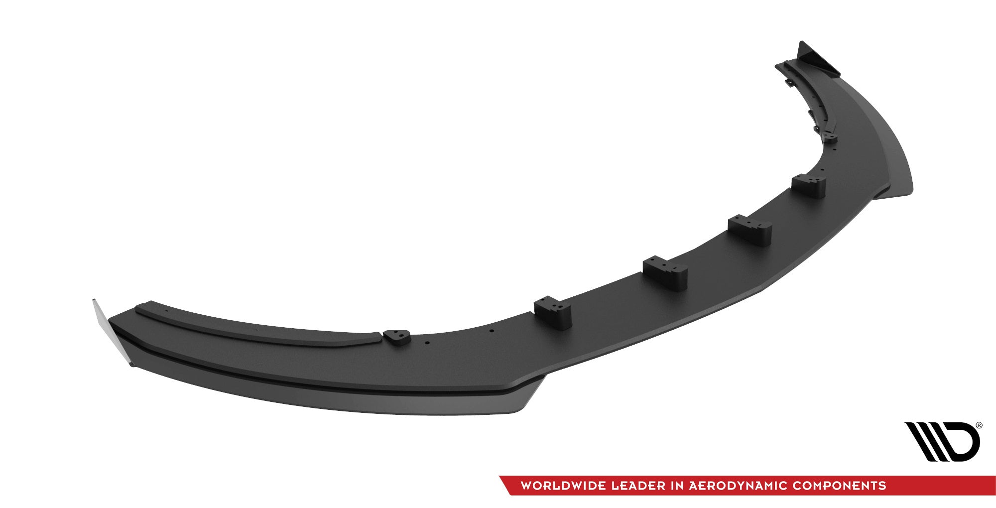 Maxton Design Street Pro Front Splitter V.1 + Flaps para Opel Astra GTC OPC-Line J - imagen 4
