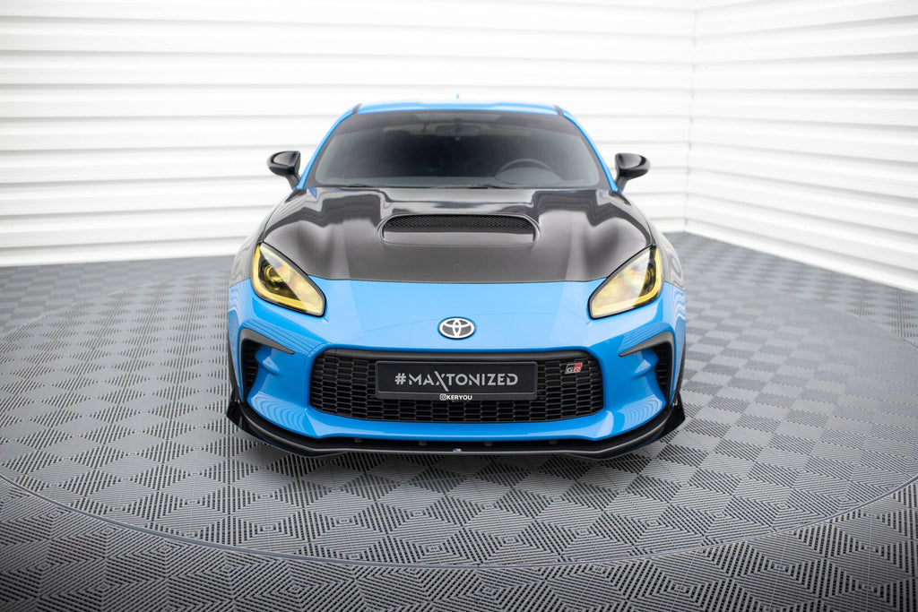 Maxton Design Street Pro Front Splitter V.1 + Flaps para Toyota GR86 Mk1 - imagen 2