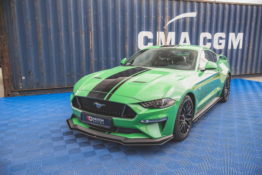 Maxton Design Street Pro Front Splitter V.1 para Ford Mustang GT Mk6 Facelift - imagen 1
