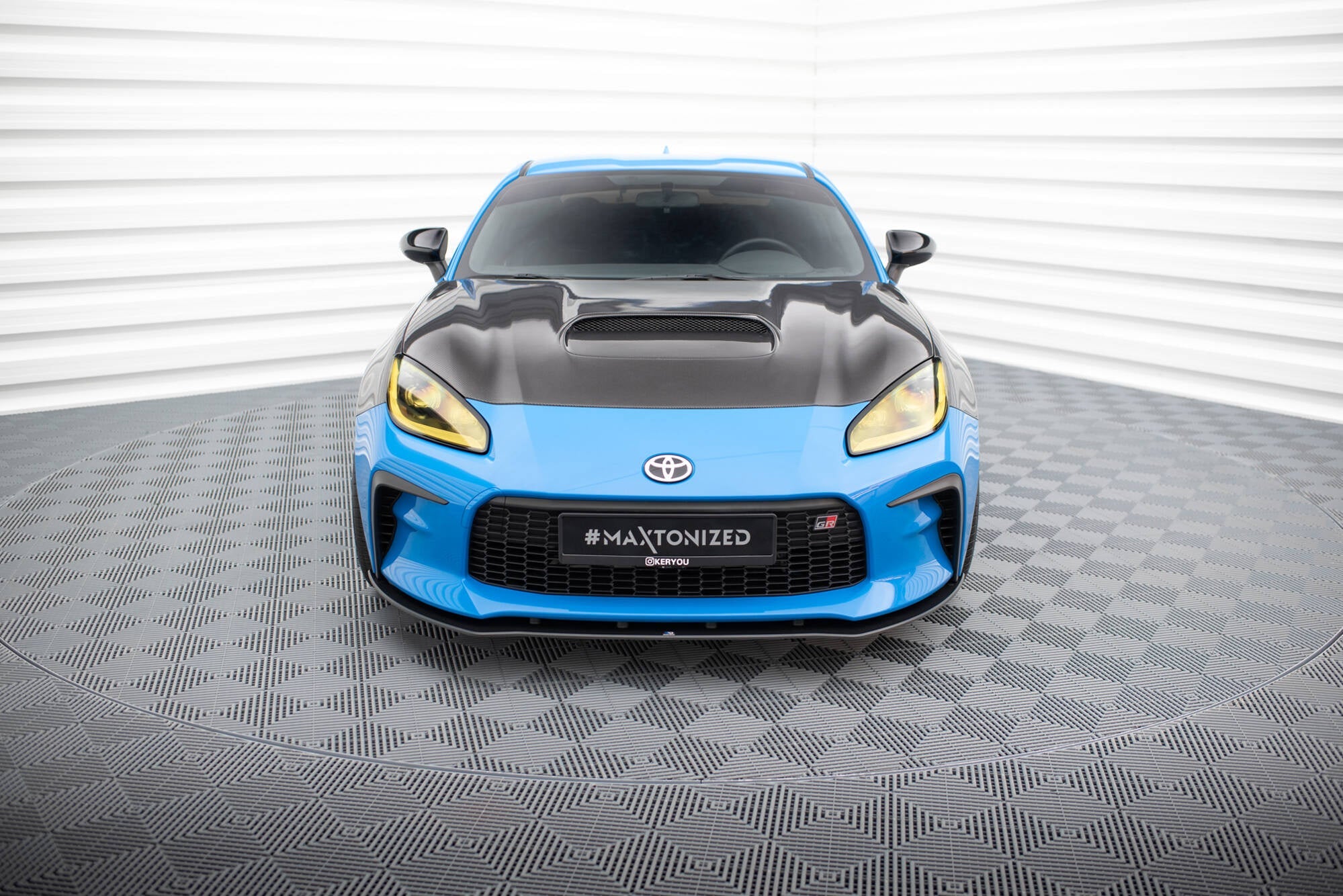 Maxton Design Street Pro Front Splitter V.1 para Toyota GR86 Mk1 - imagen 2