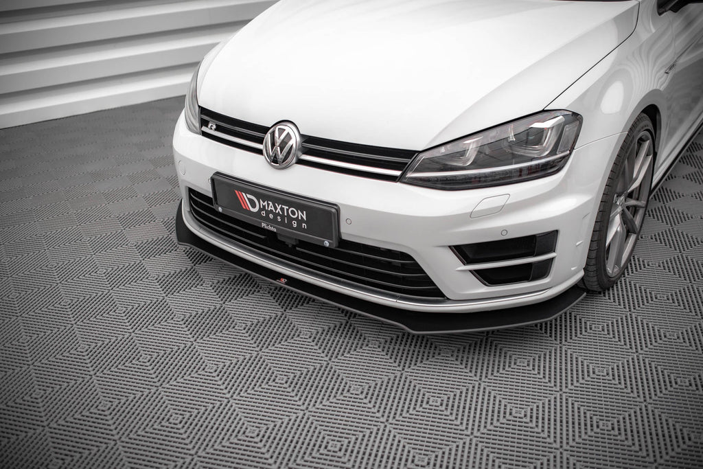 Maxton Design Street Pro Front Splitter V.1 para Volkswagen Golf R Mk7 - imagen 2