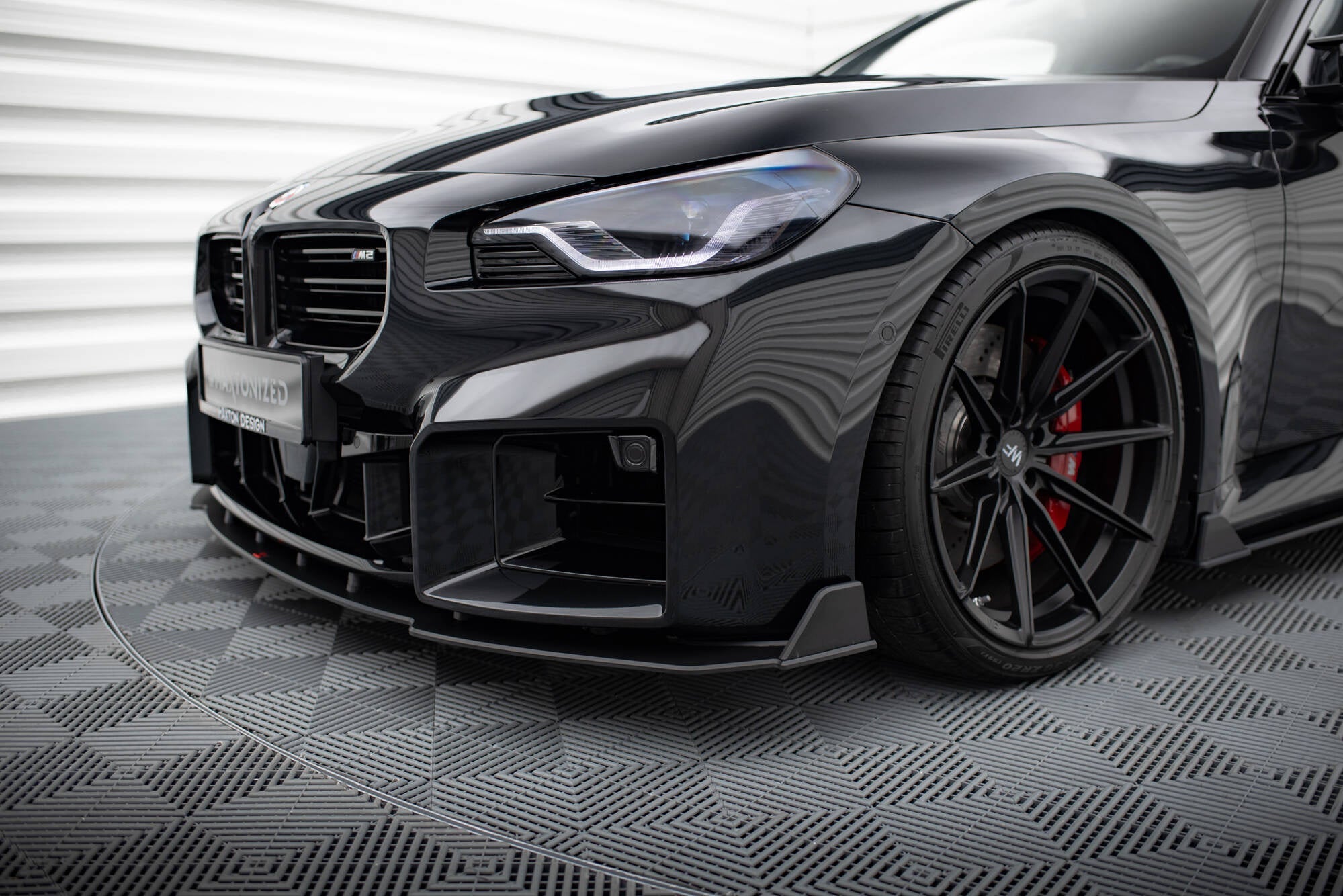 Maxton Design Street Pro Front Splitter V.2 para BMW M2 G87 - imagen 4
