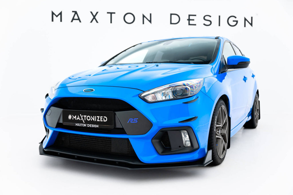 Maxton Design Street Pro Front Splitter V.2 para Ford Focus RS Mk3 - imagen 1