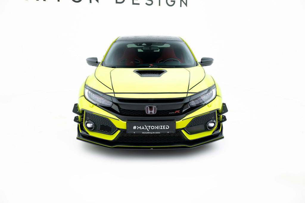 Maxton Design Street Pro Front Splitter V.2 para Honda Civic Type-R Mk10 / Mk10 Facelift - imagen 2