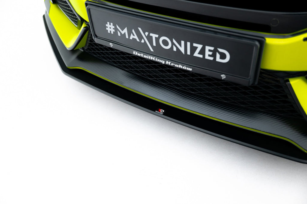 Maxton Design Street Pro Front Splitter V.2 para Honda Civic Type-R Mk10 / Mk10 Facelift - imagen 3