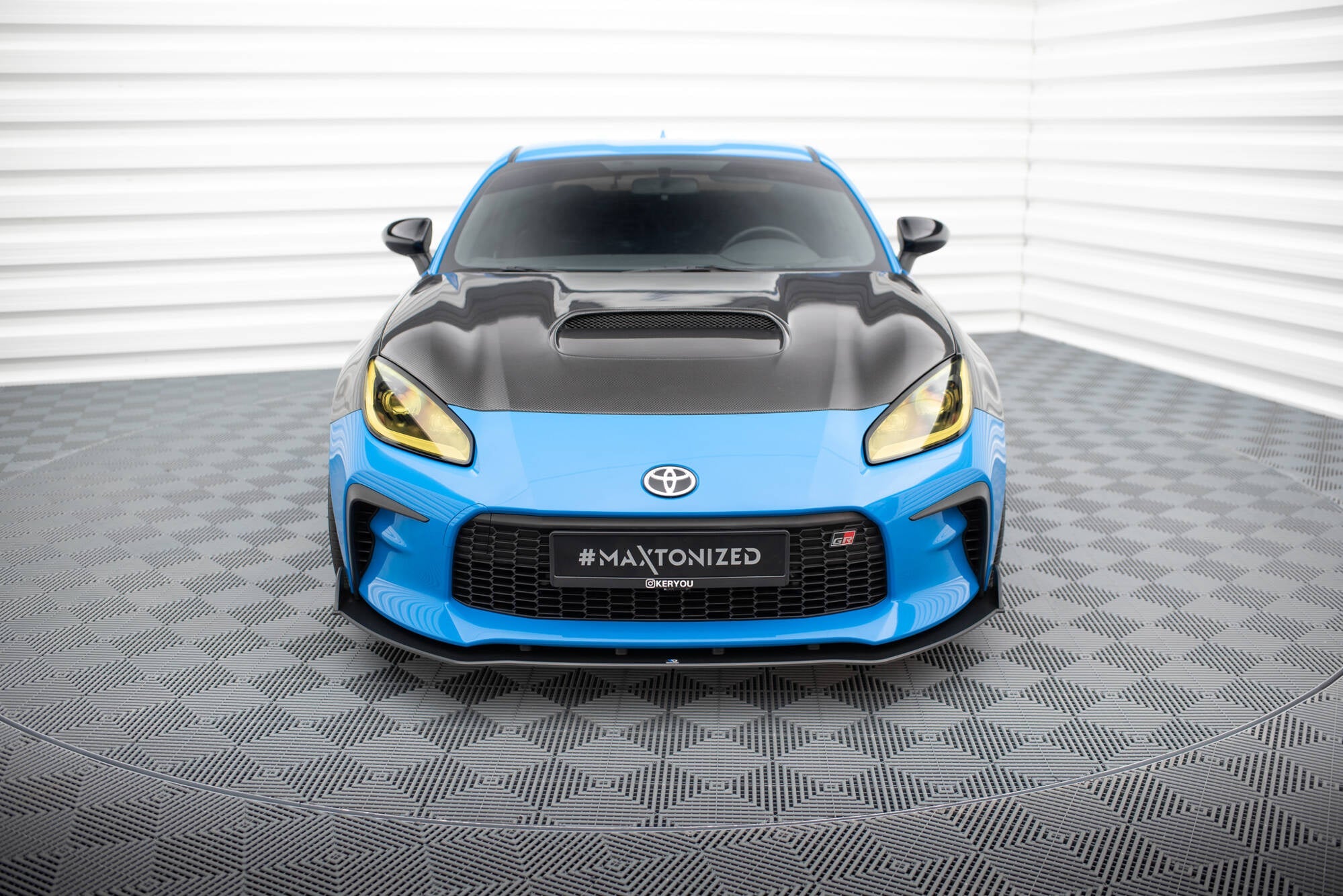 Maxton Design Street Pro Front Splitter V.2 para Toyota GR86 Mk1 - imagen 2