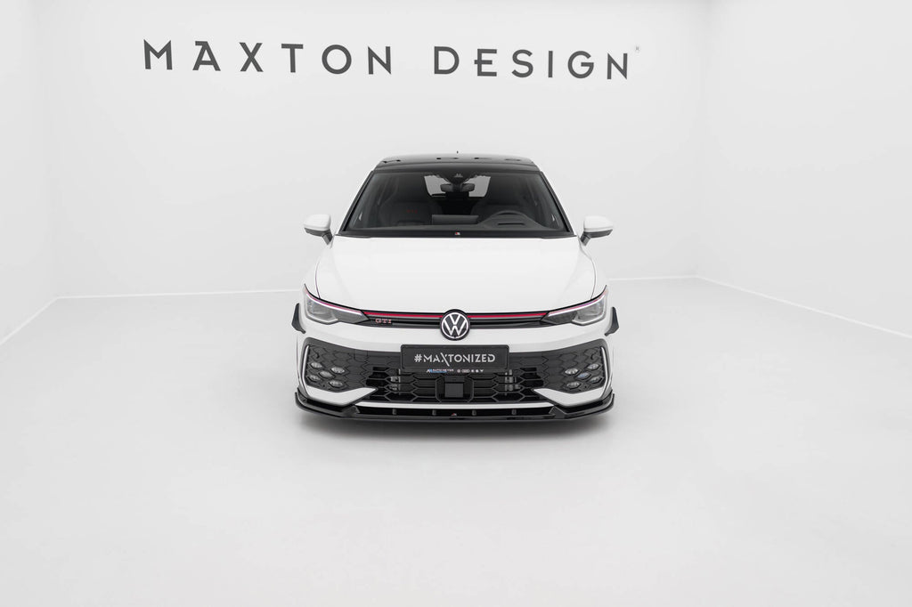 Maxton Design Street Pro Front Splitter V.2 para Volkswagen Golf GTI / GTE / R-Line Mk8 Facelift - imagen 2