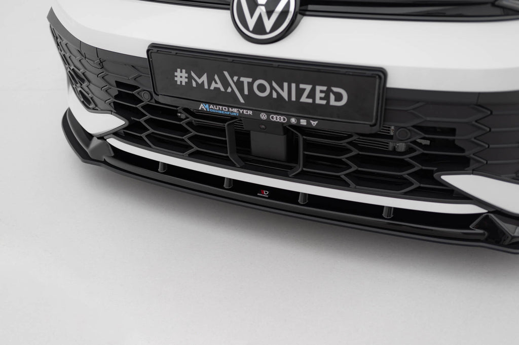 Maxton Design Street Pro Front Splitter V.2 para Volkswagen Golf GTI / GTE / R-Line Mk8 Facelift - imagen 3
