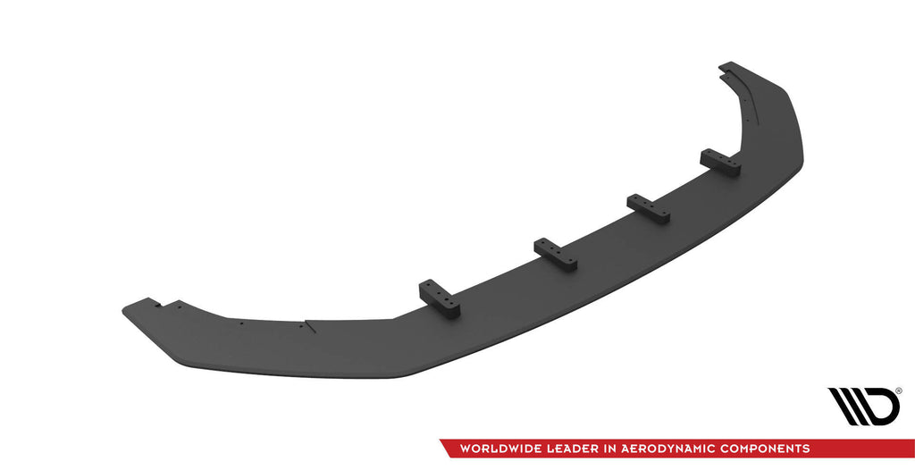 Maxton Design Street Pro Front Splitter V.2 para Volkswagen Golf R Mk7 - imagen 3