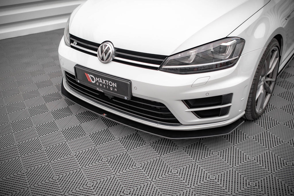 Maxton Design Street Pro Front Splitter V.2 para Volkswagen Golf R Mk7 - imagen 2