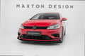 Maxton Design Street Pro Front Splitter V.2 para Volkswagen Golf R / R-Line Mk7 Facelift - imagen 1