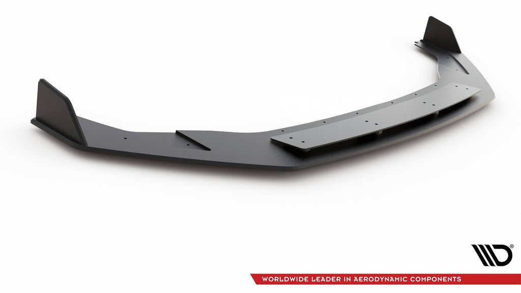 Maxton Design Street Pro Front Splitter V.2 para Volkswagen Golf R / R-Line Mk7 Facelift - imagen 4