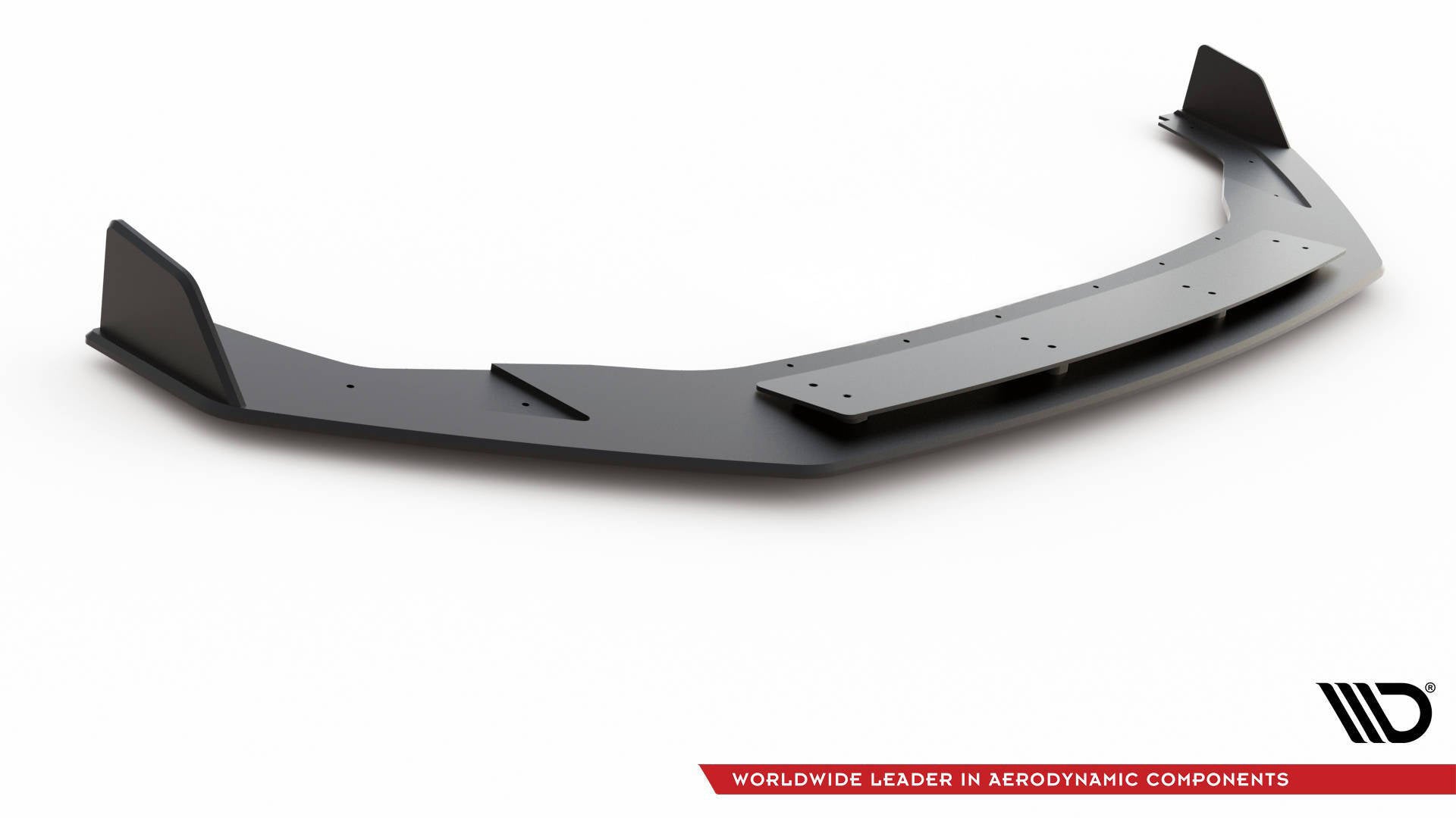 Maxton Design Street Pro Front Splitter V.2 para Volkswagen Golf R / R-Line Mk7 Facelift - imagen 4