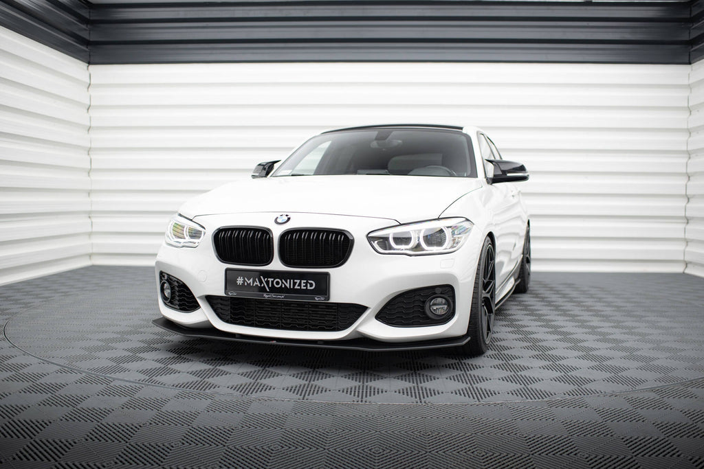 Maxton Design Street Pro Front Splitter V.3 para BMW 1 F20 M-Pack Facelift / M140i - imagen 1