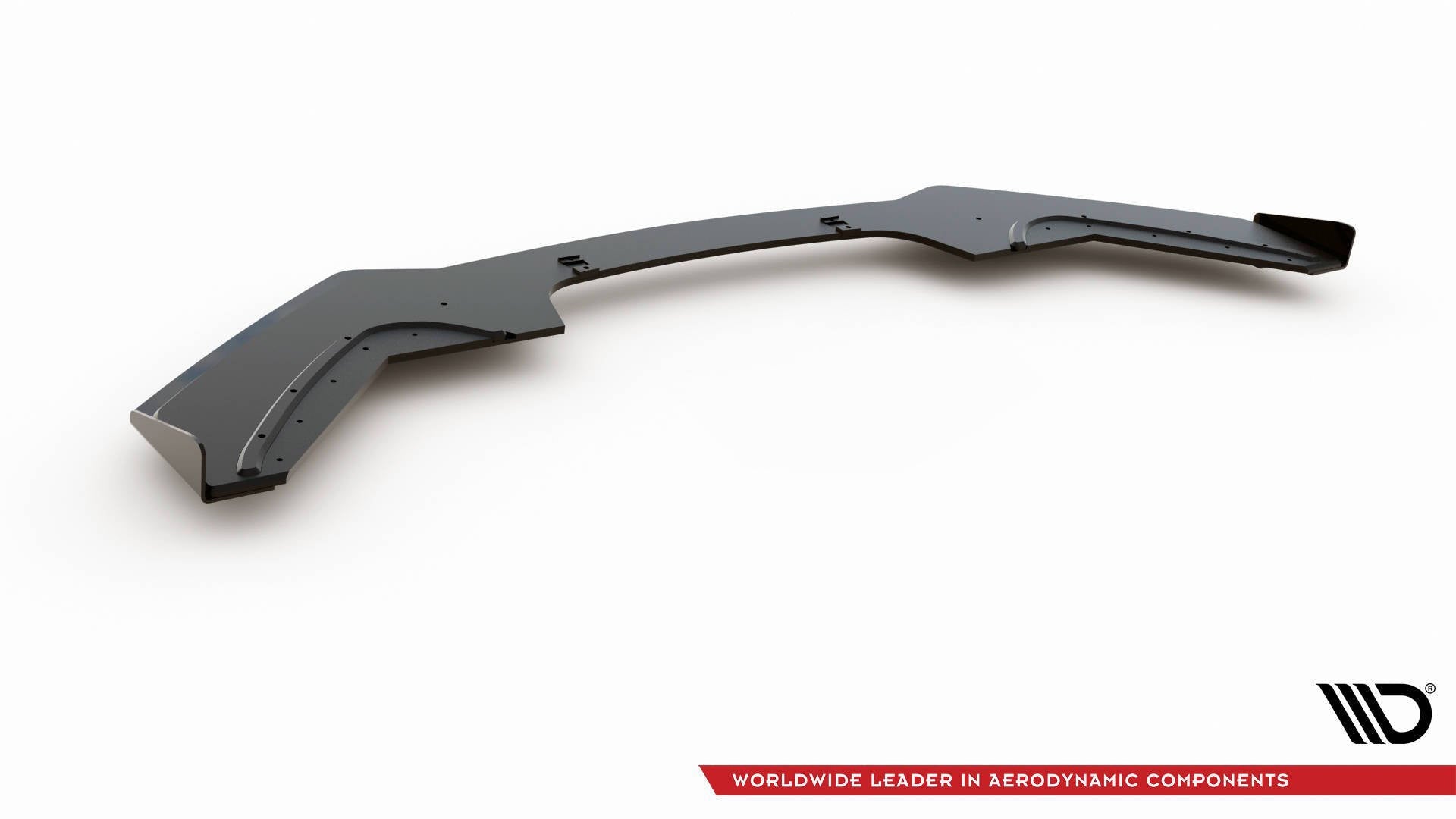 Maxton Design Street Pro Front Splitter V.3 + Flaps para BMW 1 F20 M-Pack Facelift / M140i - imagen 7