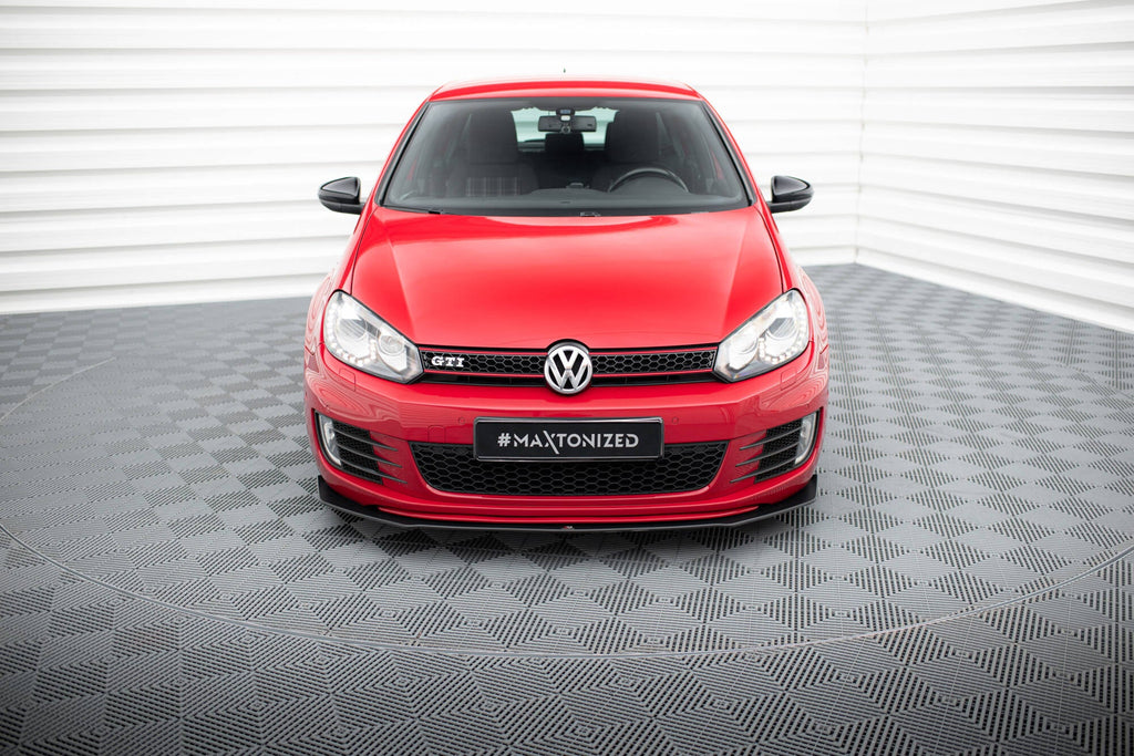 Maxton Design Street Pro Front Splitter V.3 para Volkswagen Golf GTI Mk6 - imagen 1