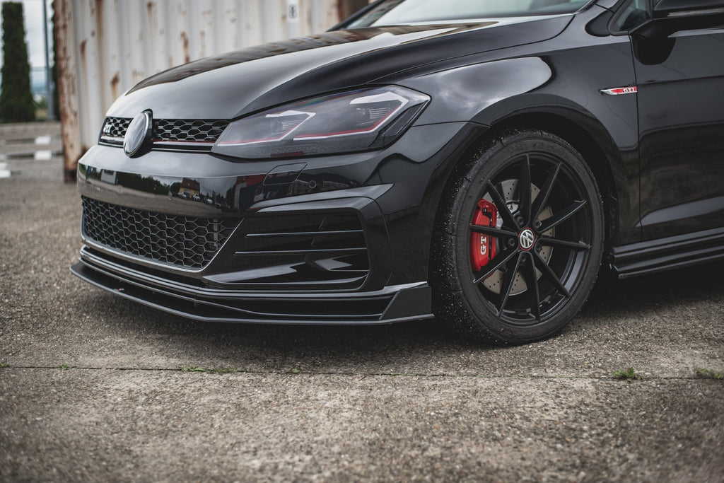 Maxton Design Street Pro Front Splitter para Volkswagen Golf Mk7 GTI TCR - imagen 2