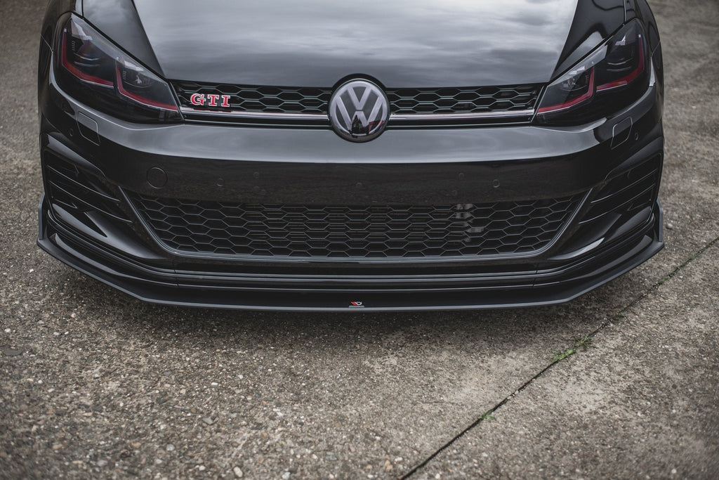 Maxton Design Street Pro Front Splitter para Volkswagen Golf Mk7 GTI TCR - imagen 1