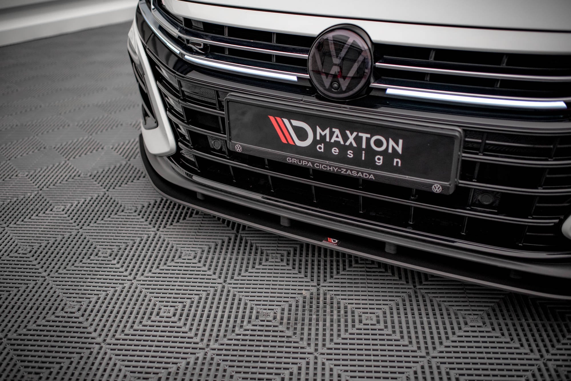 Maxton Design Street Pro Front Splitter para Volkswagen Arteon R Sedan / Shooting Brake Mk1 Faceift - imagen 3