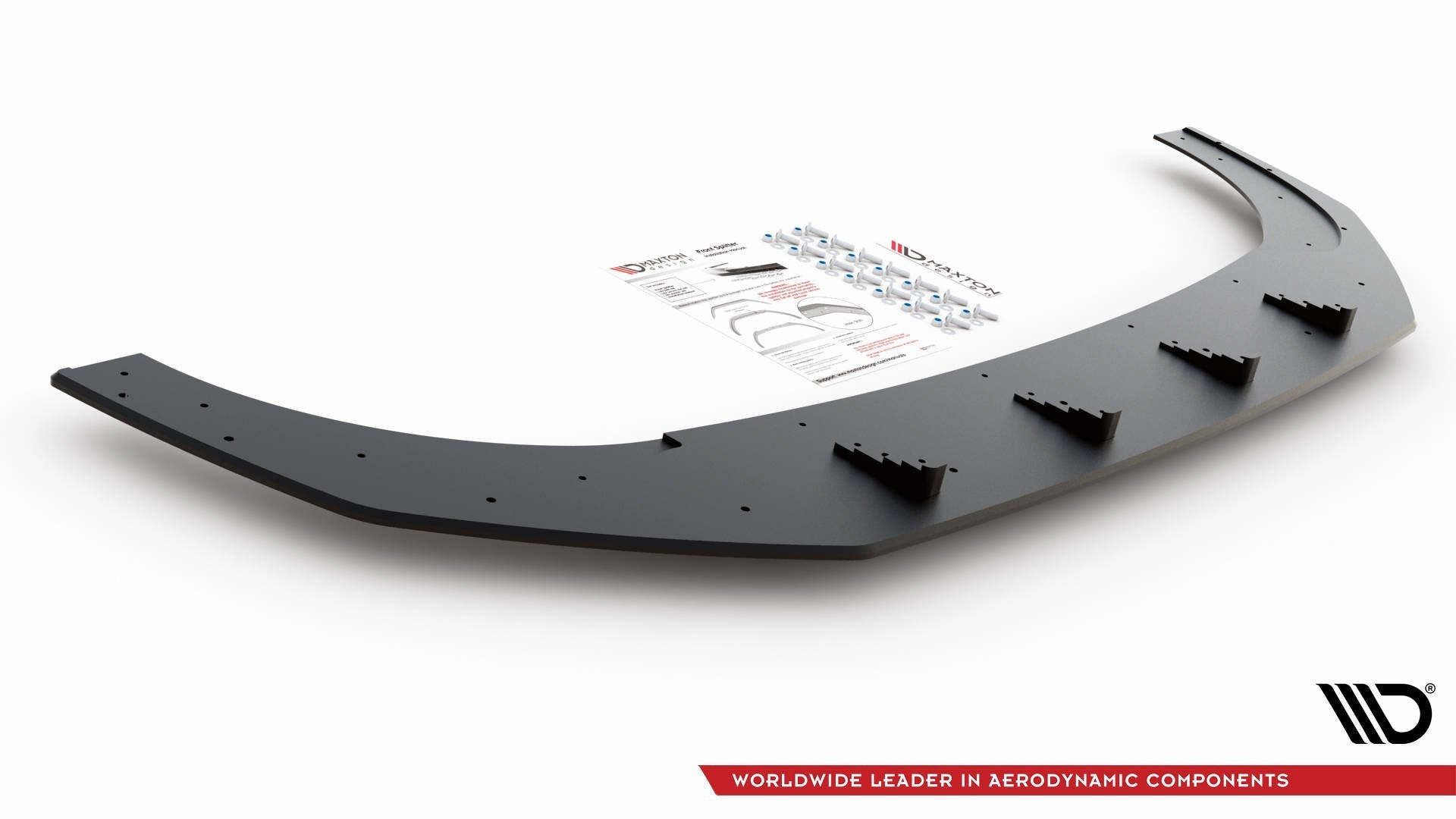 Maxton Design Street Pro Front Splitter para Volkswagen Golf GTI Clubsport Mk8 - imagen 4