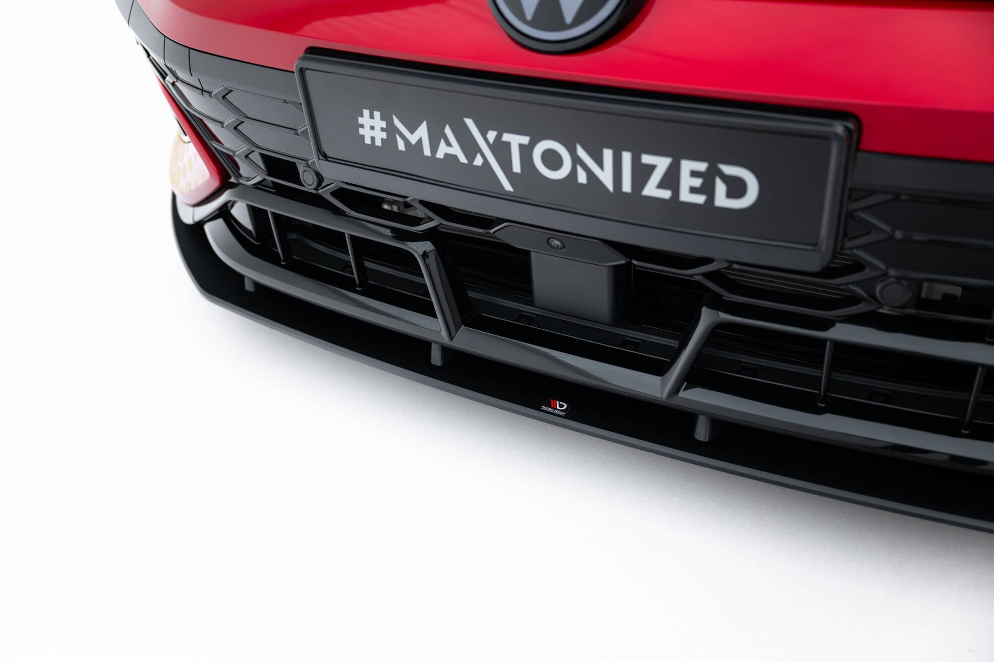 Maxton Design Street Pro Front Splitter para Volkswagen Golf GTI Clubsport Mk8 Facelift - imagen 4