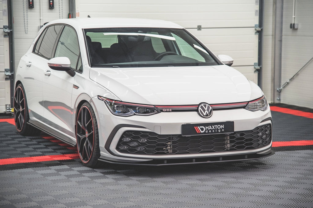 Maxton Design Street Pro Front Splitter para Volkswagen Golf GTI / GTE / GTD / R-Line Mk8 - imagen 1