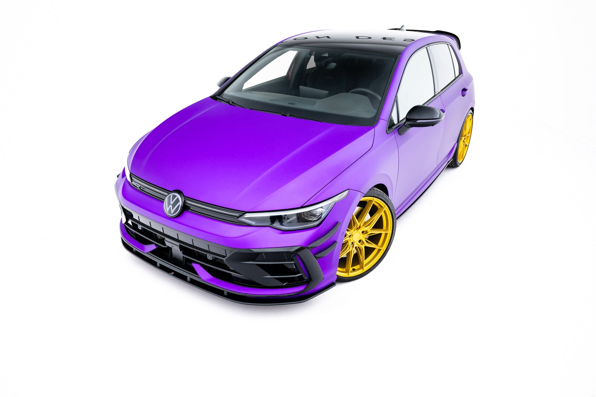 Maxton Design Street Pro Front Splitter para Volkswagen Golf R Hatchback Mk8 Facelift - imagen 1