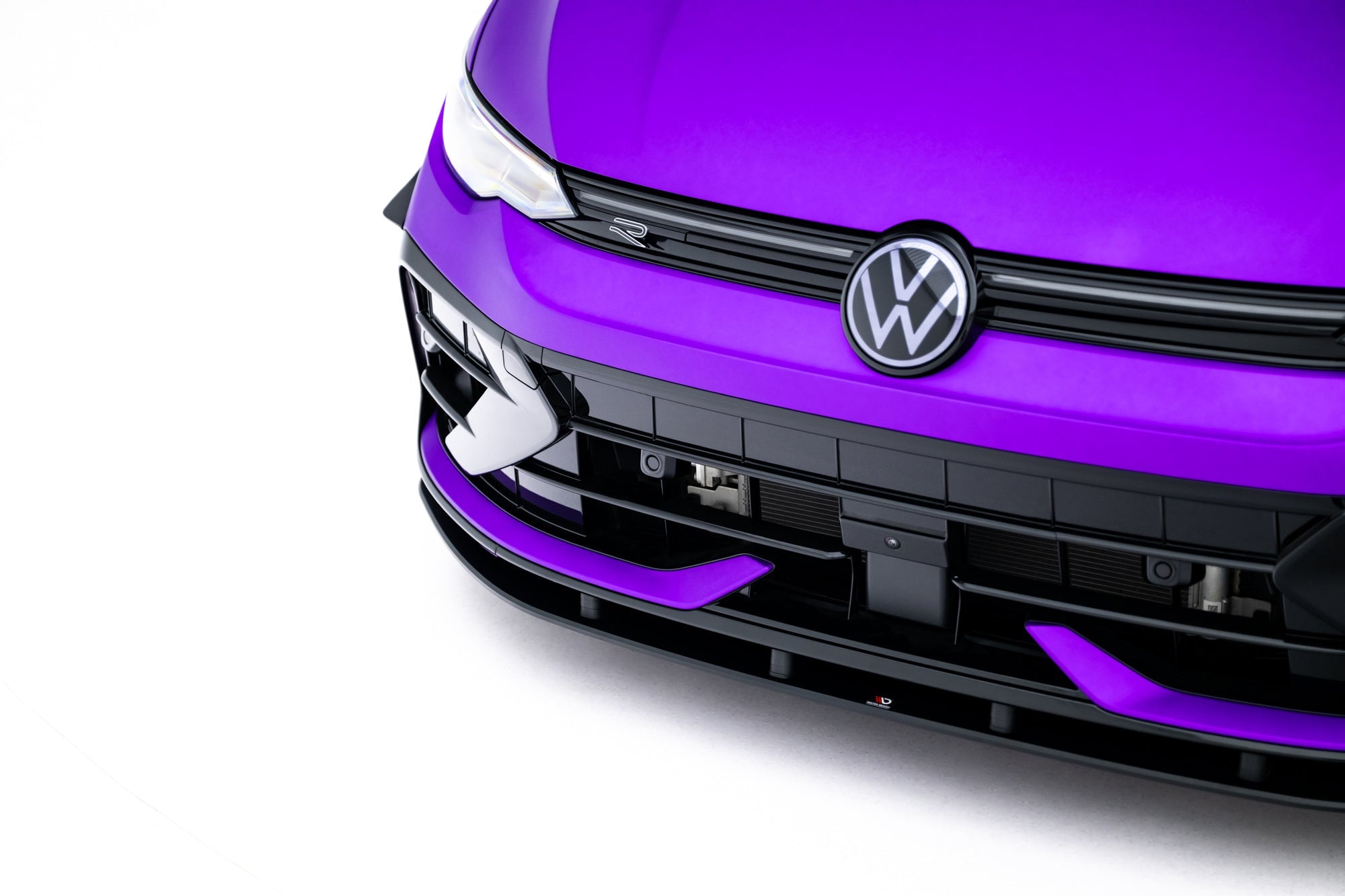 Maxton Design Street Pro Front Splitter para Volkswagen Golf R Hatchback Mk8 Facelift - imagen 3