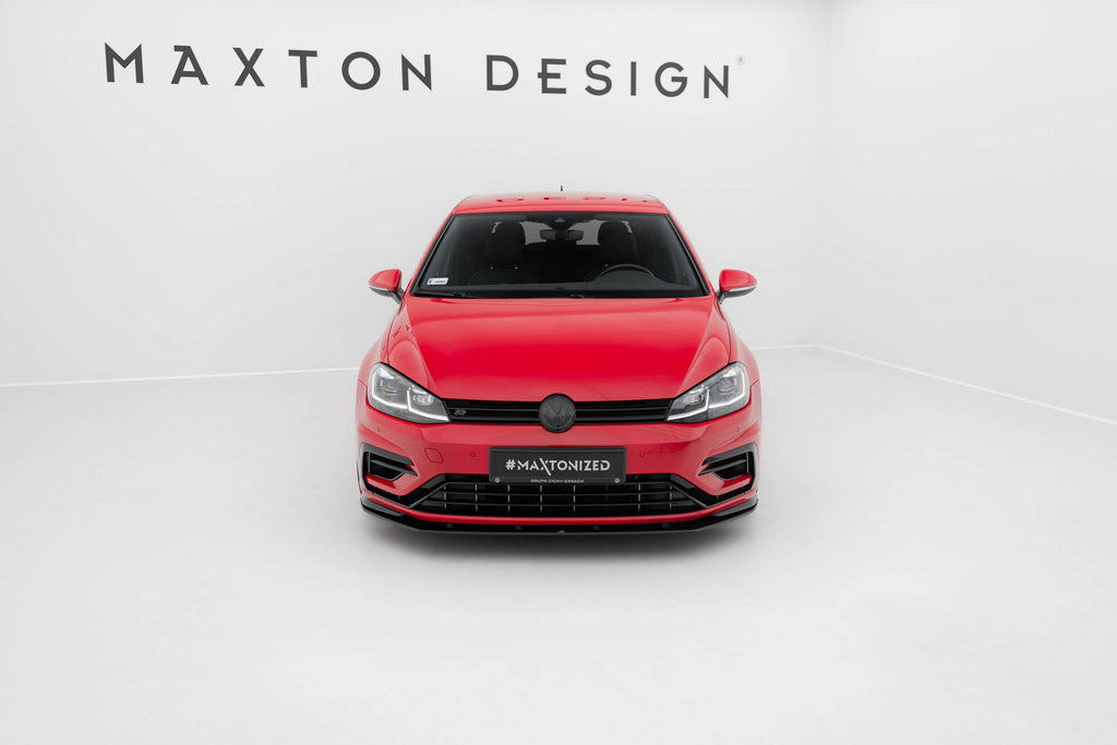 Maxton Design Street Pro Front Splitter para Volkswagen Golf R / R-Line Mk7 Facelift - imagen 2