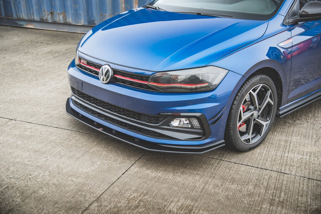 Maxton Design Street Pro Front Splitter para Volkswagen Polo GTI Mk6 - imagen 3