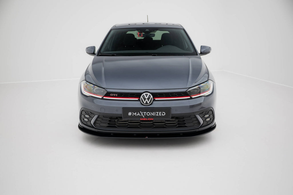 Maxton Design Street Pro Front Splitter para Volkswagen Polo GTI Mk6 Facelift - imagen 2
