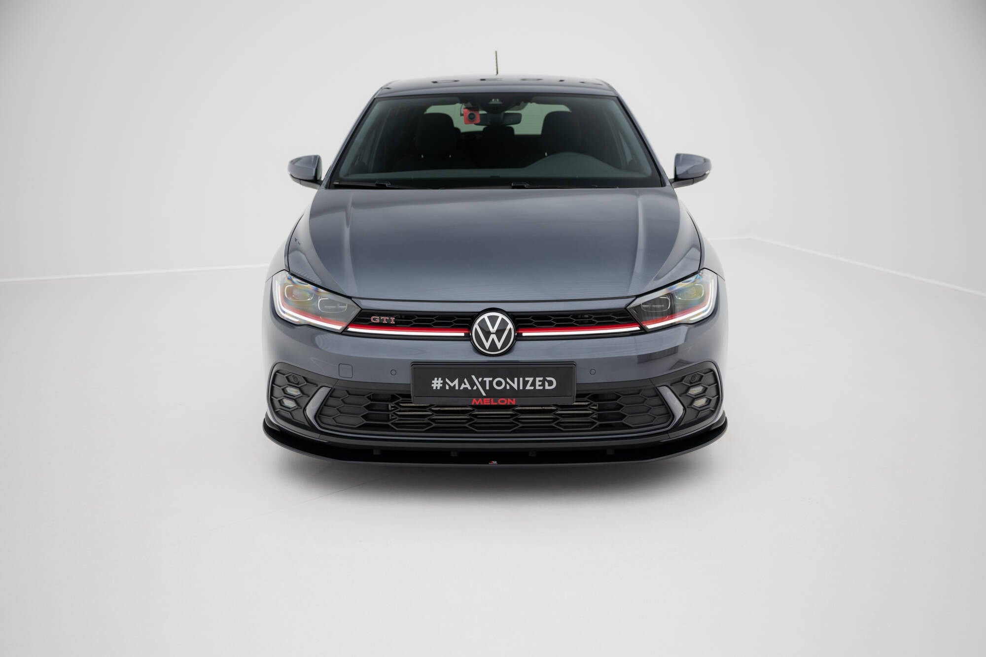 Maxton Design Street Pro Front Splitter para Volkswagen Polo GTI Mk6 Facelift - imagen 2