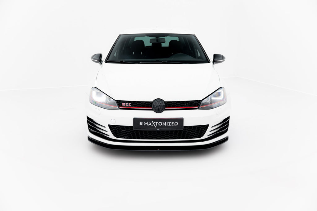Maxton Design Street Pro Front Splitter para Volkswagen Golf Mk7 GTI - imagen 2