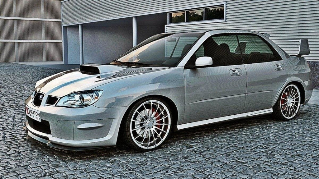 Maxton Design Splitter delantero para Subaru Impreza WRX STI (HAWKEYE) - imagen 2