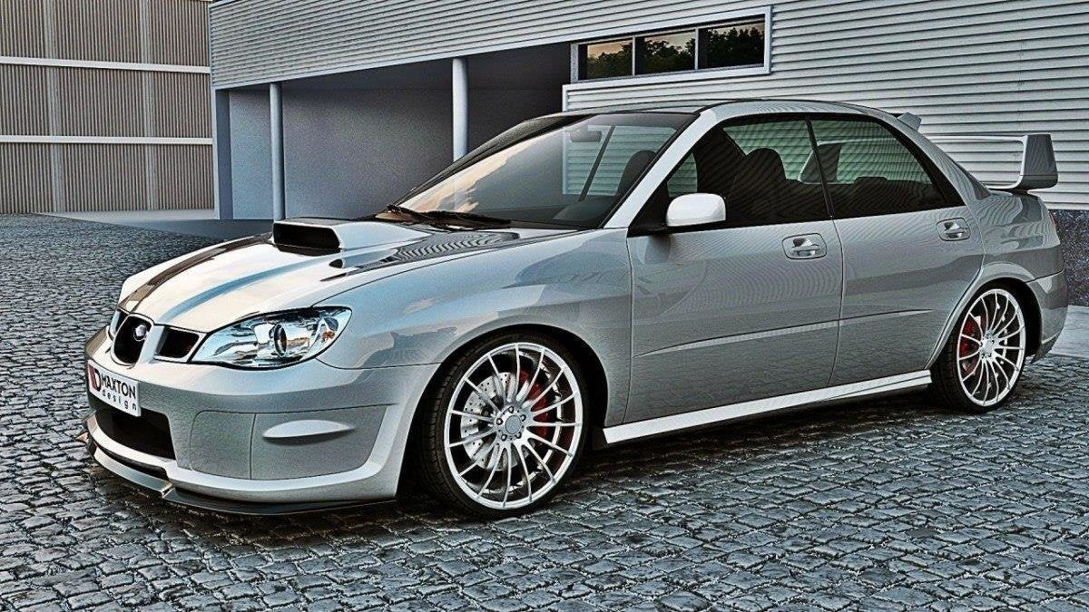 Maxton Design Splitter delantero para Subaru Impreza WRX STI (HAWKEYE) - imagen 2