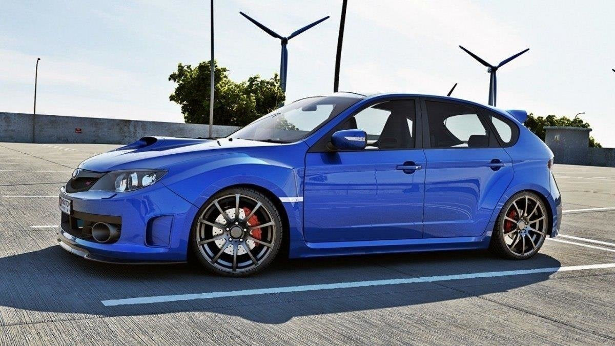 Maxton Design Splitter delantero V.1 para Subaru Impreza WRX STI Mk3 - imagen 2