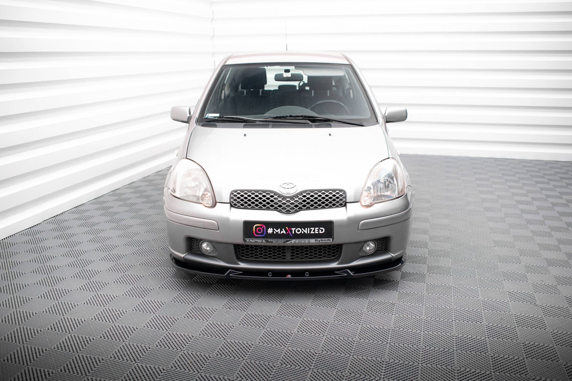 Maxton Design Splitter delantero para Toyota Yaris T-Sport Mk1 Facelift - imagen 1