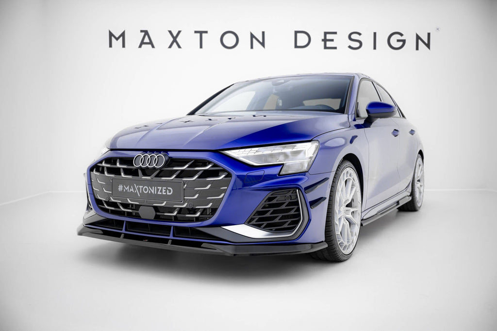 Maxton Design Splitter delantero V.1 para Audi A3 S-Line Sedan / S3 Sedan 8Y Facelift - imagen 1