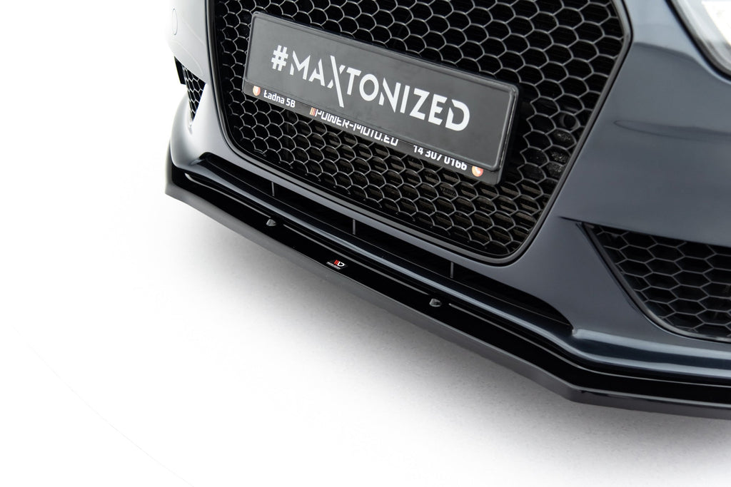 Maxton Design Splitter delantero V.1 para Audi A4 B8 Facelift - imagen 4