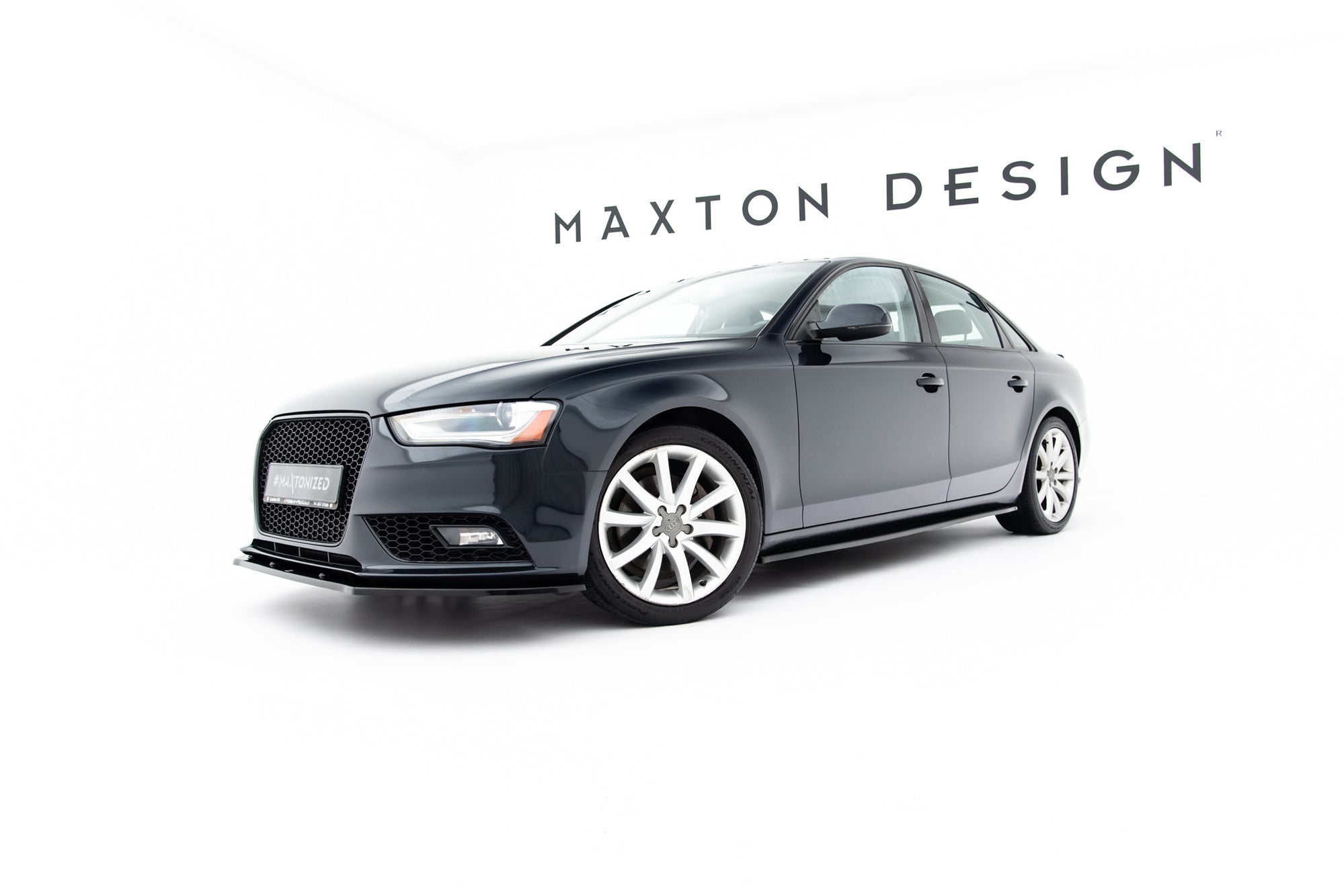 Maxton Design Splitter delantero V.1 para Audi A4 B8 Facelift - imagen 5