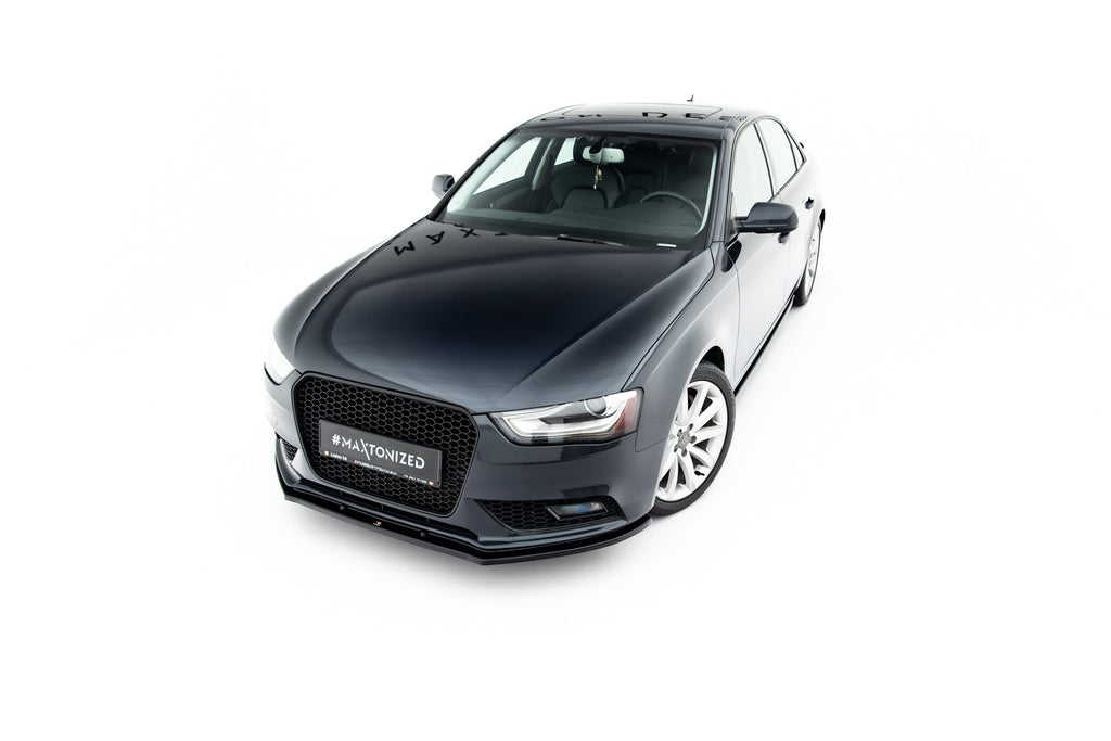 Maxton Design Splitter delantero V.1 para Audi A4 B8 Facelift - imagen 1