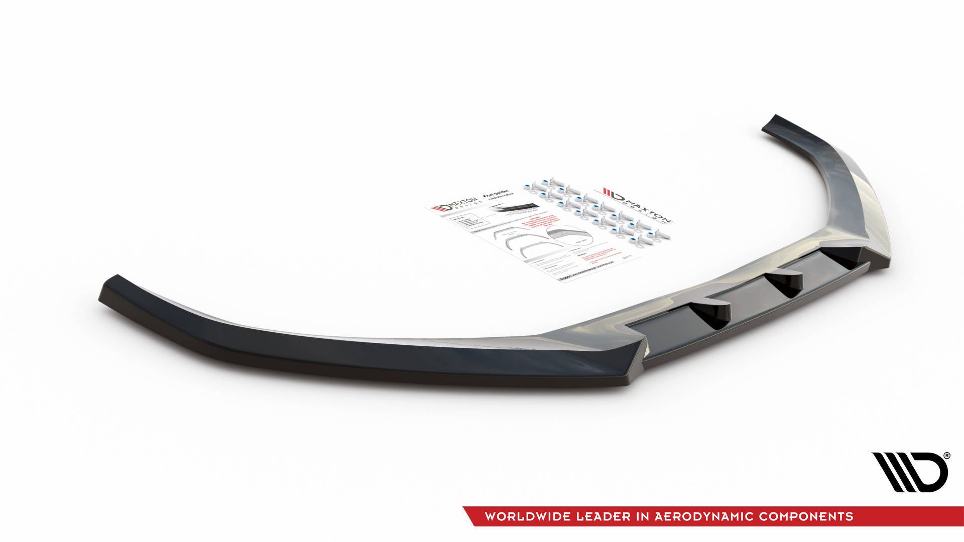 Maxton Design Splitter delantero V.1 para Audi A4 B9 - imagen 4