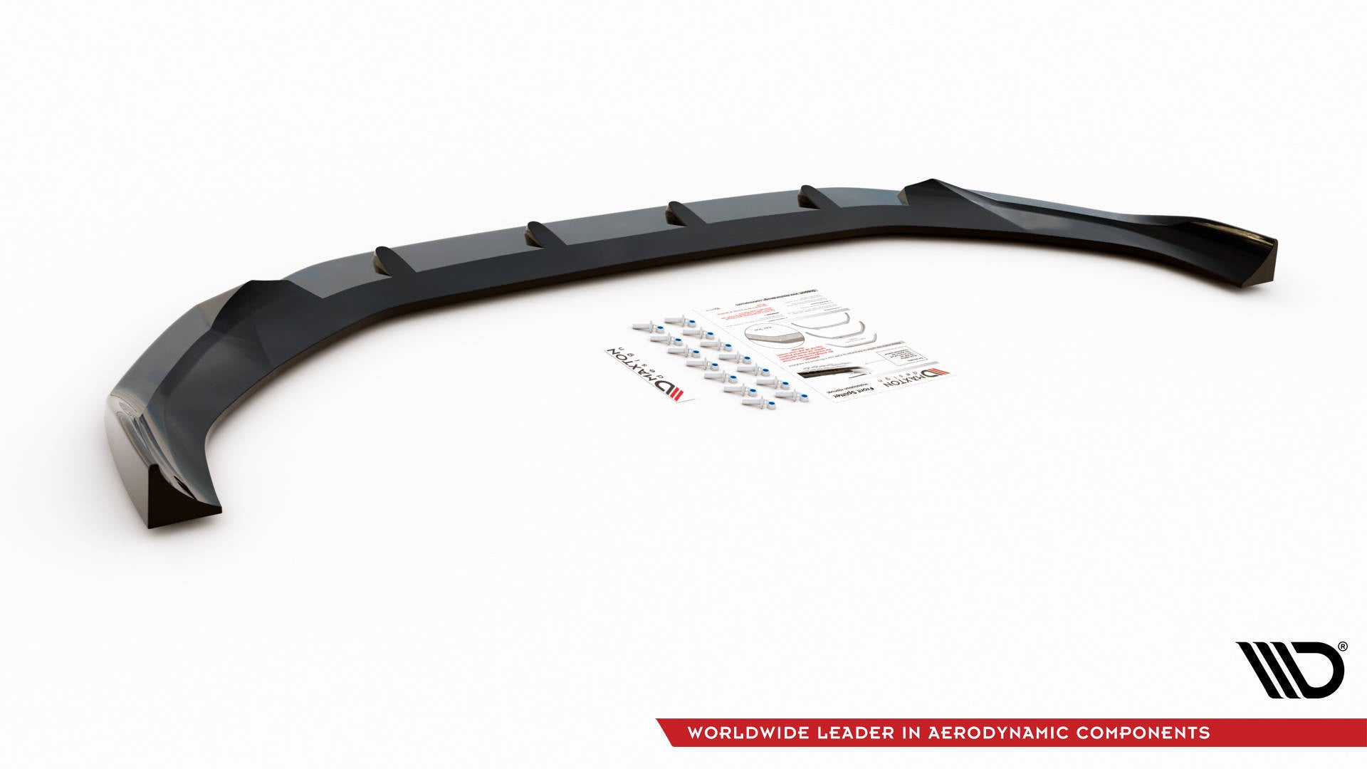Maxton Design Splitter delantero V.1 para Audi A4 Avant / Sedan B9 Facelift - imagen 5